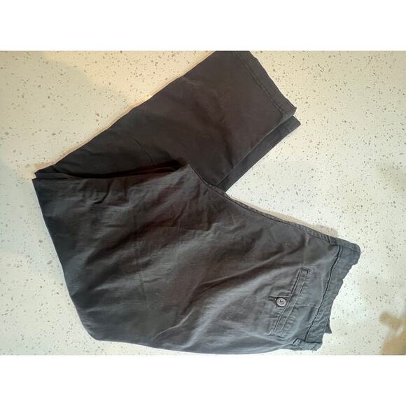 GEORGE SLIM BLACK CHINO PANTS MENS 36 X 30 - Picture 6 of 6